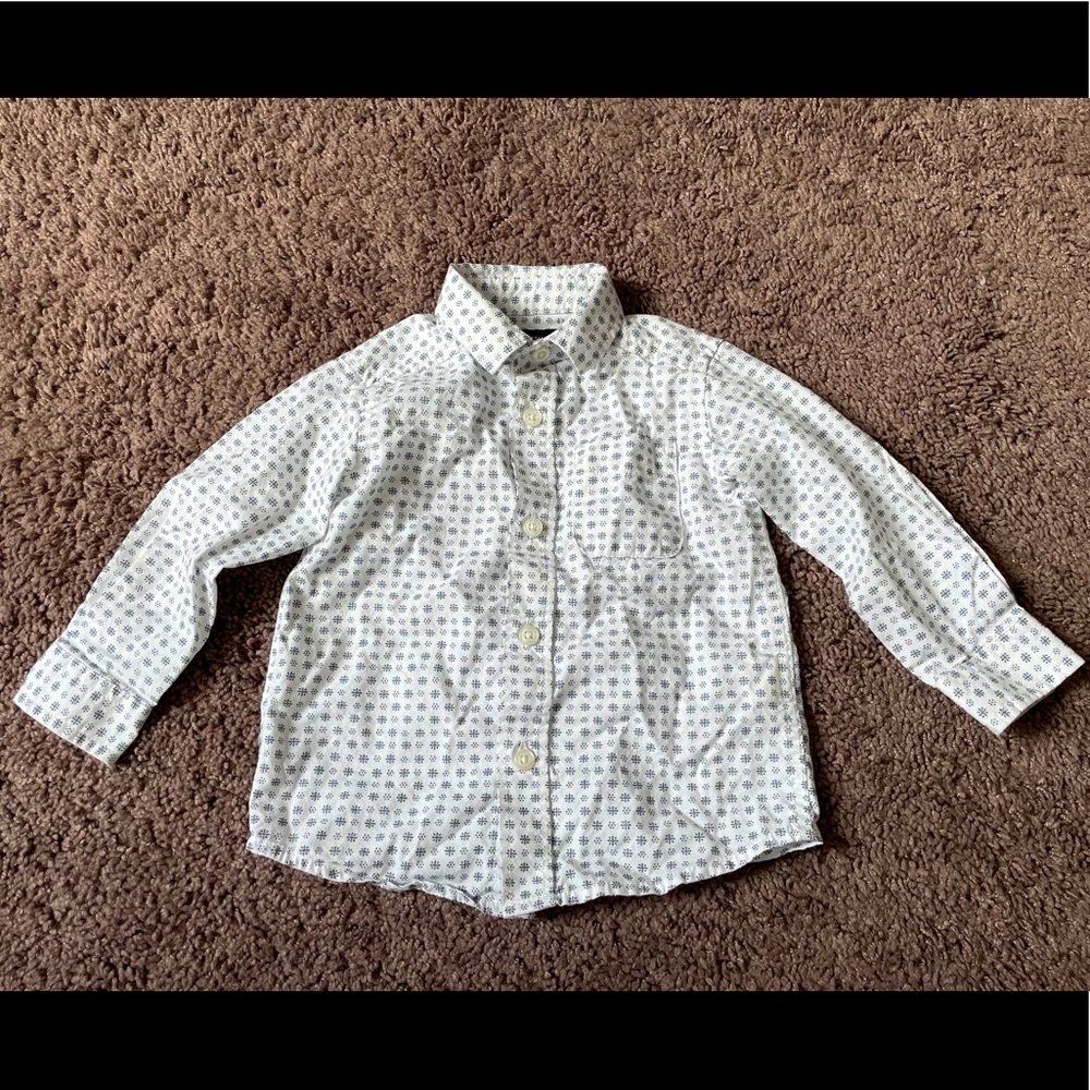 Boys button down long sleeve